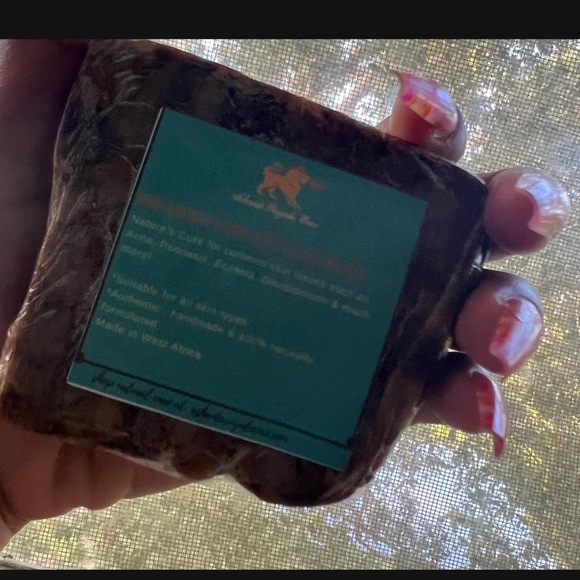 Raw African Black Soap - Picture 3 of 4